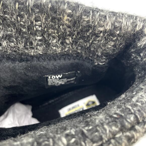 Khombu Megan Waterproof Front-Zip Winter Boots Burgundy 10 W Wide NEW NWT - Picture 7 of 7